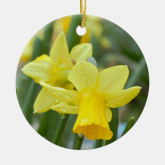 Daffodil Keramik Ornament