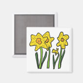 Daffodil Magnet (Vorderseite/Rückseite)