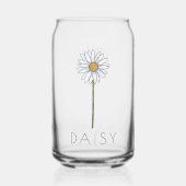 DAFFODIL März Birth Blume Individuelle Name Dosenglas (Rückseite)