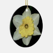 Daffodil Nah-up Round Ornament (Rechts)