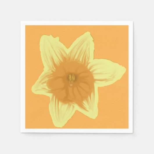 Daffodil Paper Napkin Serviette (Vorderseite)