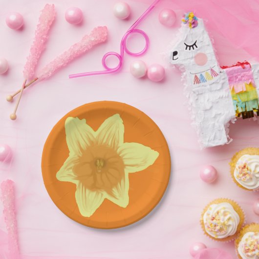 Daffodil Pappteller (Party)