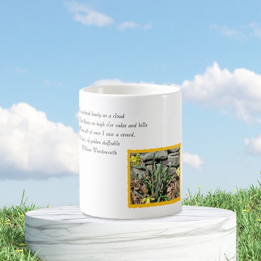 Daffodil Poetry Kaffeetasse