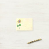 Daffodil Post-it Klebezettel (Auf Schreibtisch)