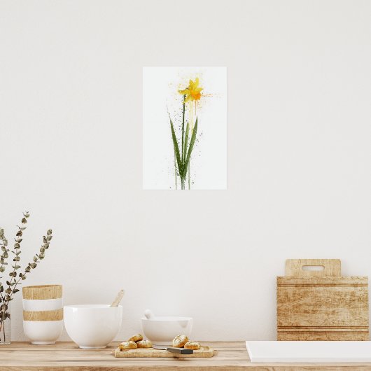 Daffodil Poster (Küche)