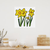 Daffodil Poster (Küche)