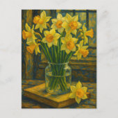 Daffodil Postkarte (Vorderseite)