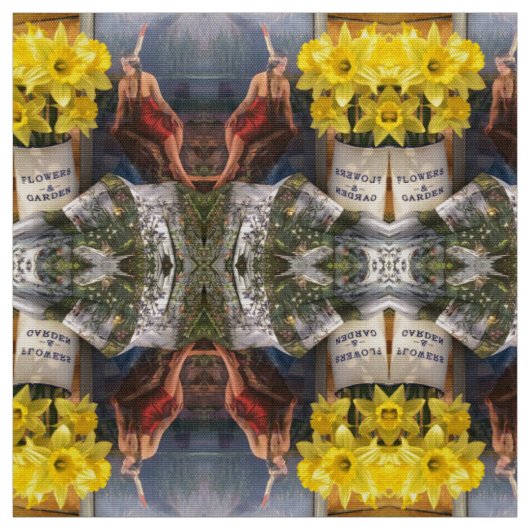 Daffodil Princess Stoff (Muster)