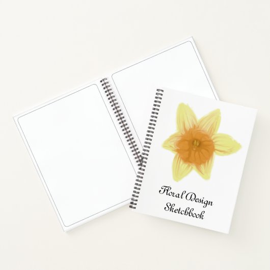 Daffodil Sketchbook Notizblock (Innenseite)