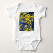 Daffodil Spring Fantasy Baby Strampler (Vorderseite)