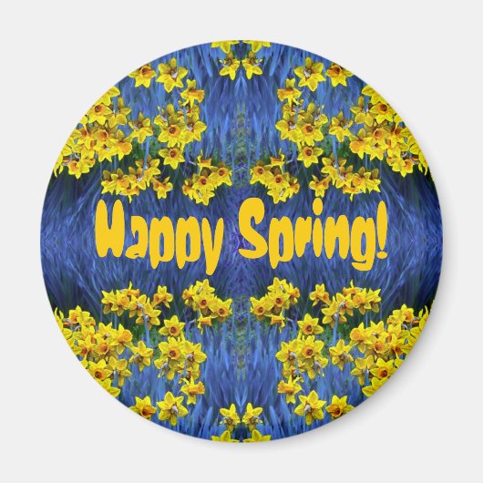 Daffodil Spring Fantasy Magnet (Vorne)
