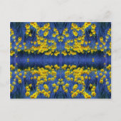 Daffodil Spring Fantasy Postkarte (Vorderseite)