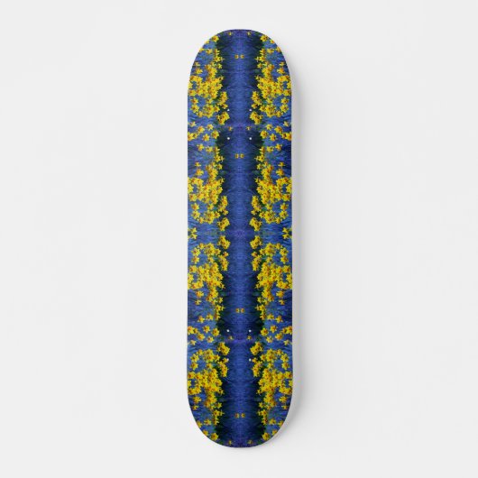Daffodil Spring Fantasy Skateboard (Vorne)