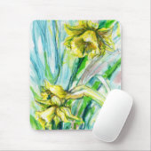Daffodil Spring Mousepad (Mit Mouse)