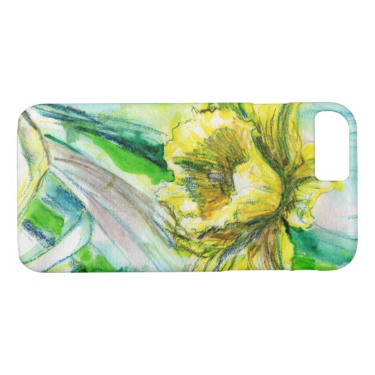 Daffodil Spring Phone iPhone Case (Rückseite (Horizontal))