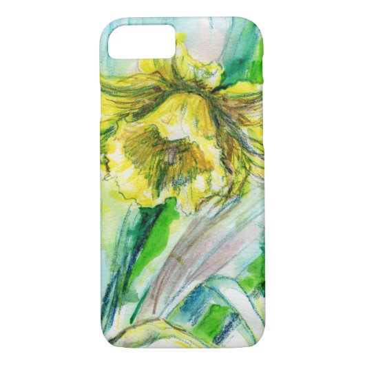 Daffodil Spring Phone iPhone Case (Rückseite)