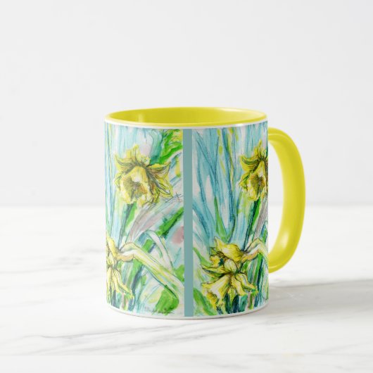 Daffodil Spring Tasse (VorderseiteRechts)