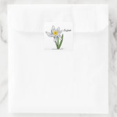 Daffodil Sticker Square (Tasche)