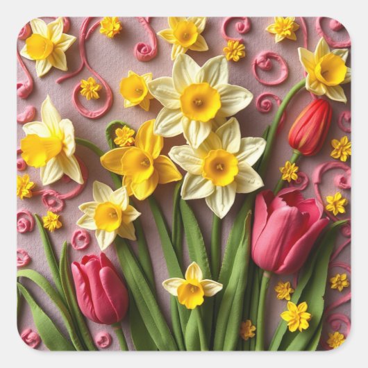 Daffodil Stickers (Vorderseite)