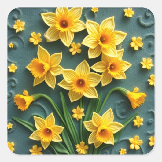 Daffodil Stickers (Vorderseite)