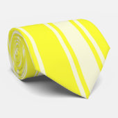 Daffodil Stripe Funky Pattern Krawatte (Gerollt)