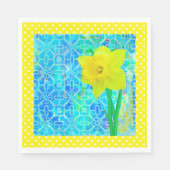Daffodil Sunshine Serviette (Vorderseite)