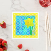 Daffodil Sunshine Serviette (Beispiel)