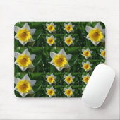 Daffodil Tic Tac Toe Mousepad (Mit Mouse)