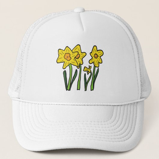 Daffodil Truckerkappe (Vorderseite)