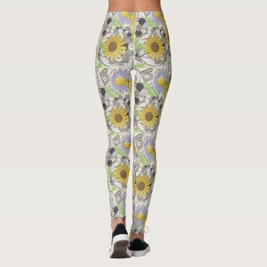 Daffodil Überraschung Leggings (Rückseite)