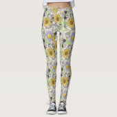 Daffodil Überraschung Leggings (Vorderseite)