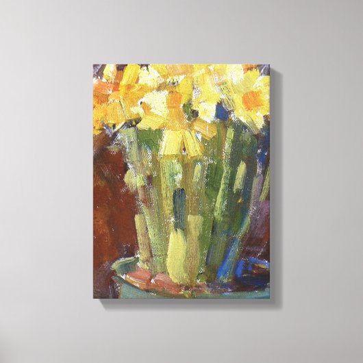 Daffodil von Carleen Muniz Leinwanddruck (Vorderseite)