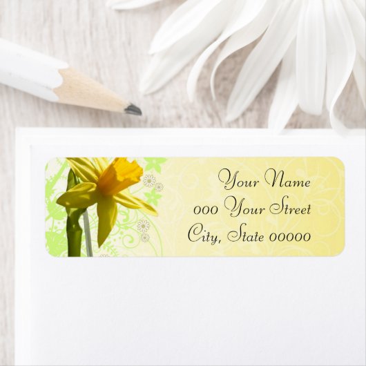 Daffodil Wedding Yellow Spring (Insitu)