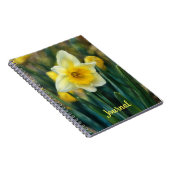 Daffodil Yellow Blume Personal Journal Notizblock (Rechte Seite)