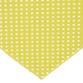 Daffodil Yellow with Polka-Dots Kurzer Tischläufer (Ecke)