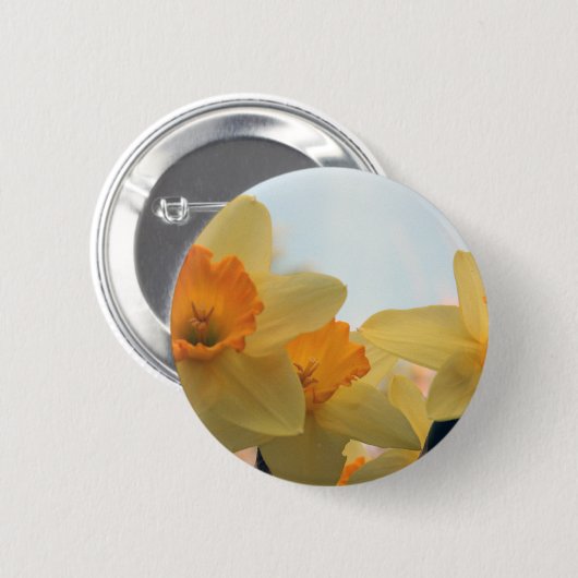 Daffodills Button (Vorne & Hinten)