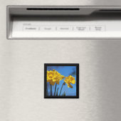 Daffodills Magnet (In Situ (Geschirrspüler))