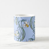 Daffodils Art: Nouveau Spring Kaffeetasse (Mittel)