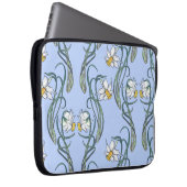 Daffodils Art: Nouveau Spring Laptopschutzhülle (Vorne Rechts)