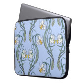 Daffodils Art: Nouveau Spring Laptopschutzhülle (Vorderseite Links)