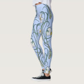 Daffodils Art: Nouveau Spring Leggings (Links)