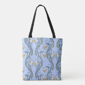 Daffodils Art: Nouveau Spring Tasche (Rückseite)