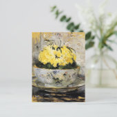Daffodils Berthe Morisot Postkarte (Stehend Vorderseite)