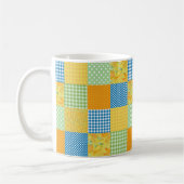Daffodils Coffee Tasse: Country Style Imitate-Patc Kaffeetasse (Links)