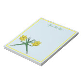 Daffodils Crossed Notizblock (Rotiert)
