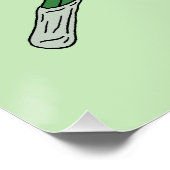 Daffodils Crossed Poster (Ecke)