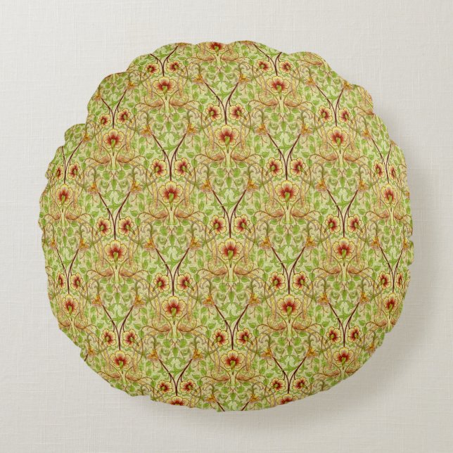 Daffodils Cushions Rundes Kissen (Vorderseite)