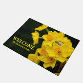 Daffodils Door Mat Fußmatte (Schrägansicht)
