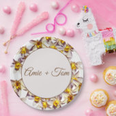 Daffodils Hochzeitspapier-Teller Pappteller (Party)