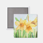 Daffodils Magnet (Vorderseite/Rückseite)